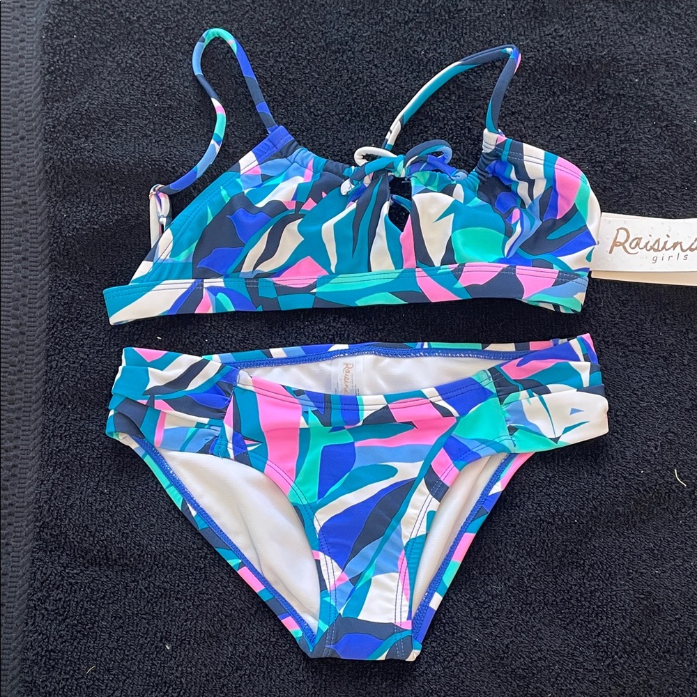 Raisins Multicolor Bikini Set nwt